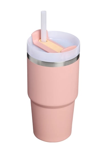 Stanley Quencher Pipetli Termos Bardak 0.59 Lt / Peach Rose Pembe