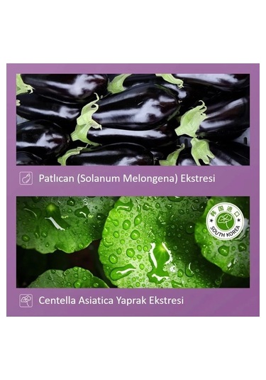 Bioaqua Patlıcan İçerikli Arındırıcı ve Nemlendirici Çamur Kil Maskesi 50 G﻿