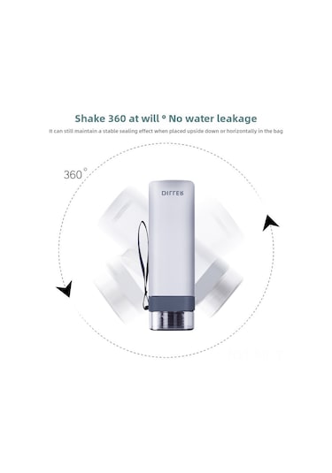 Mufunye Sağlıklı Yaşam İçin Dayanıklı Pc Materyal, Spor Ve Üniversite Kullanıma Uygun 550ml Yeşil Taşınabilir Su Bardağı Yeşil