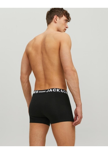 Jack & Jones 12081832 (3' lü) Erkek  Siyah Boxer