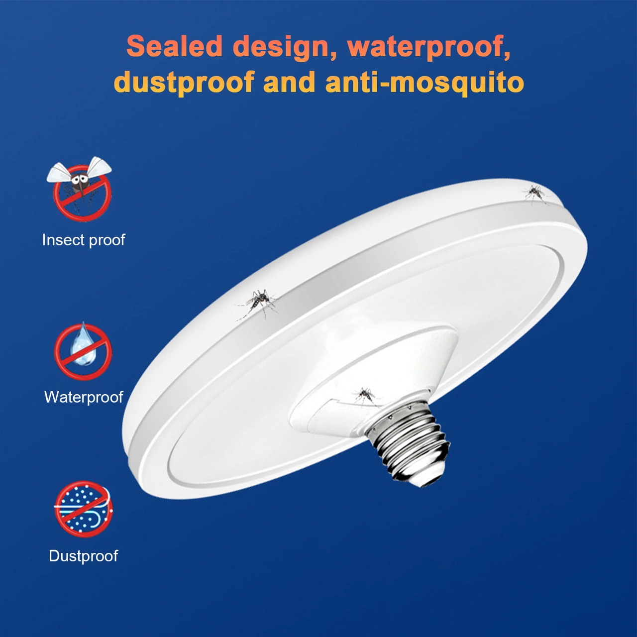 Kangvka E27 Vida Aydınlatma Led Feneri 18w Beyaz Işık 6500k Ev Ve Salon İçin Enerji Tasarruflu Yüksek Parlaklık