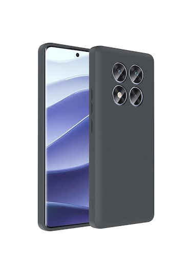 Ardemix Redmi Note 14 Pro 4g Kılıf Kamera Korumalı Kartlık Hazneli Ardx Vitra Kapak - Gri Gri