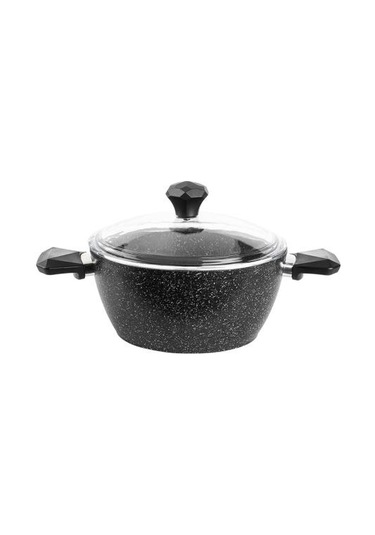 Tantitoni Siyah Gemme Granıtte Granit Derin Tencere 18cm