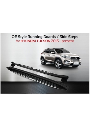Hdm Hyundai Tucson Yan Basamak Koruma Range Model 2015+ Oem Tip