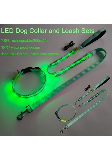 Willowhaven Yomisgo 2 Adet Usb Şarjlı Ipx7 Led Işıklı Nefes Kesici Siyah Tasma Ve Tasma Seti Diğer