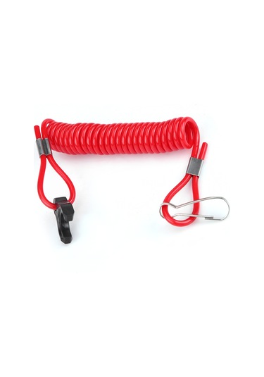 Konesam Tohatsu Dış Motoru İçin Acil Durdurma Kablosu - Su Geçirmez Abs Malzeme, Esnek Ve Kolay Kurulum - Motor Emniyet Kordonu Diğer