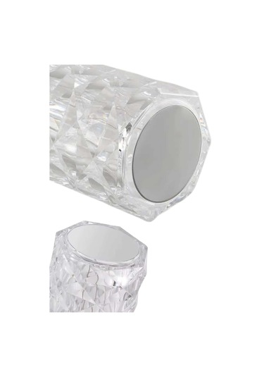 Masa Ve Gece Lambası Şık Ve Dayanıklı Sensörlü Şarjlı Kristal Lamba Çok Renkli