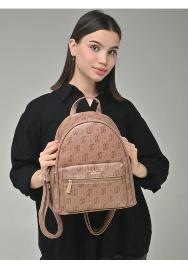 Daniele Patrici Şehir A5 Deri Sırt Çantası 210533355 Kahverengi