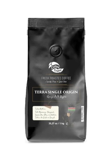 Coffeetropic Terra Single Origin Kenya AA-Nyeri Çekirdek 1 KG