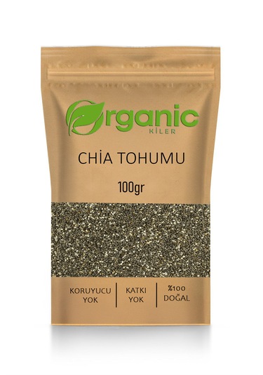 Chia Tohumu 100gr Organik Taze Elenmiş Yeni Mahsül