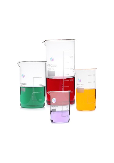 Borosil Uzun Form Cam Beher 250 ML