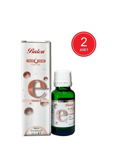 Balen E Vitamini Saç ve Cilt Bakım Yağı 2 x 20 ML