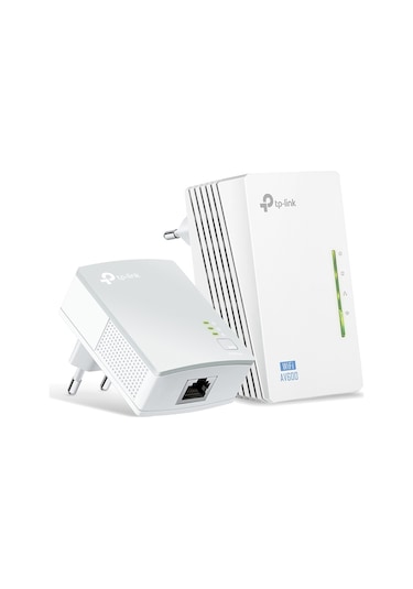 Tp-link Tl-wpa4220kit 300 Mbps Av600 Wifi Powerline Extender Starter Kit
