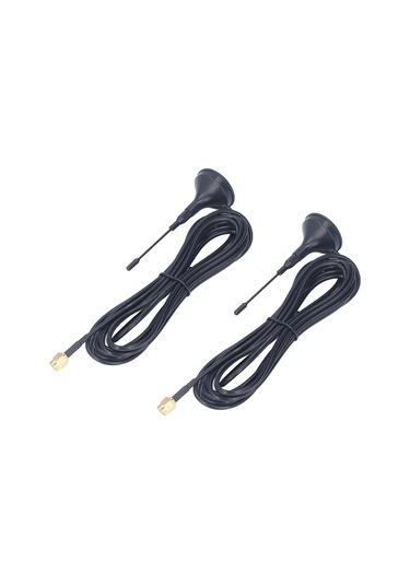 Symbee 2 Adet 12dbı Yüksek Kazançlı Sma Erkek Bağlantılı Süngerli Manyetik 2g/3g/4g/gprs Sinyal Alıcı-transmiter Anten