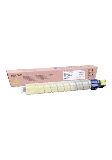 Ricoh Aficio Mp-C3502/C3002 Sarı Toner (18.000 Sayfa )