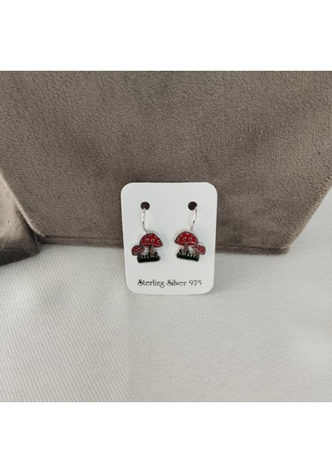 927 Ayar Gümüş Çocuk Küpesi Zarif Ve Güvenli Tasarım Model 3 Gümüş