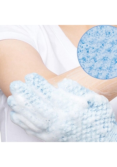 Banyo Peeling Duş Fırçalama Masaj Eldiveni