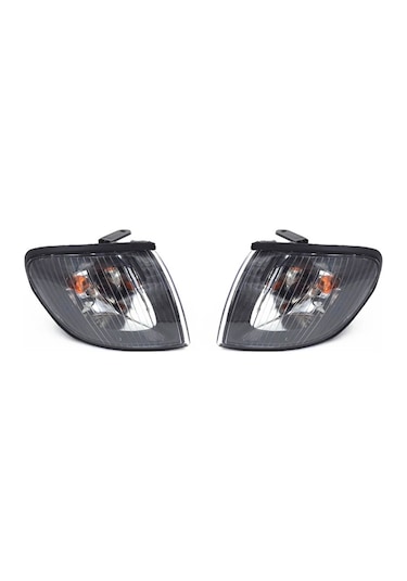 Dinosaurs Ön Far Köşe Işık Dönüş Sinyali Gösterge Lambası H1 Starex 1995-2005 Siyah