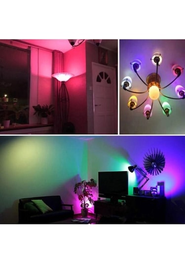 Rgb Kumandalı 1 Adet 9w