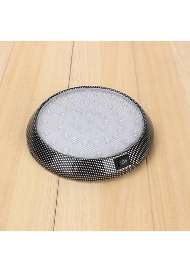 Moveevo 12v Dairesel Araç İçi Led Okuma Lambası - 46 Beyaz Led, Parlak Aydınlatma, Enerji Tasarruflu, Bagaj Ve İç Mekan Kullanıma Uygun