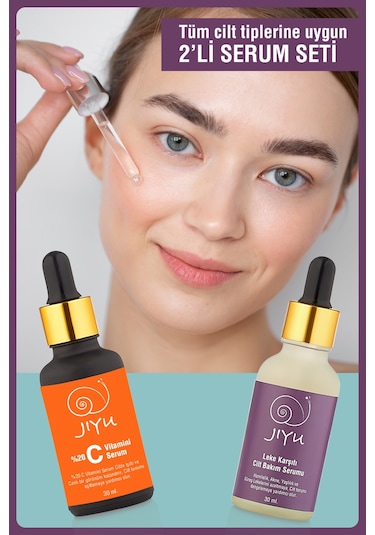 Jiyu 2'Li Cilt Serum Seti 2x30 ml.