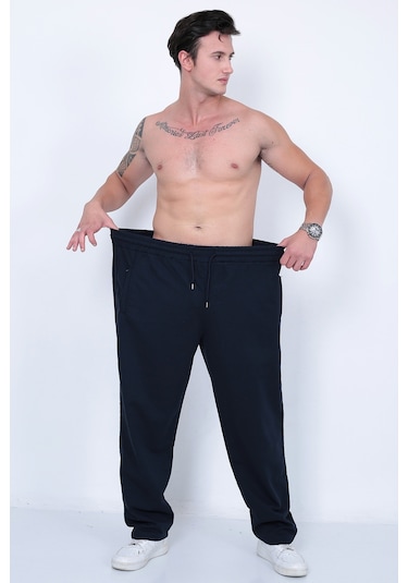 Lukitus Erkek Büyük Beden Eşofman Altı Lacivert