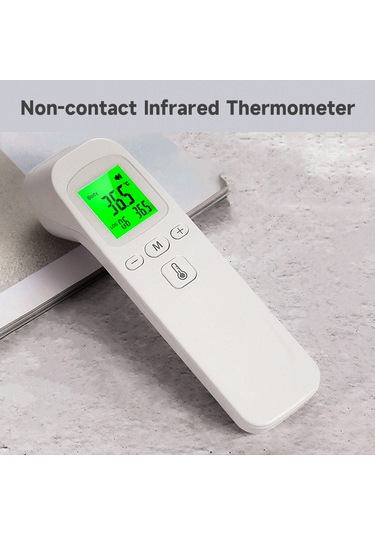Ruicoo Evde Kullanım İçin T Dokunmadan Yüksek Hassasiyetli Entegre Isı Ölçer - Çocuk, Bebek Ve Yetişkinlere Uygun El Fareni Pil Dahil Değil
