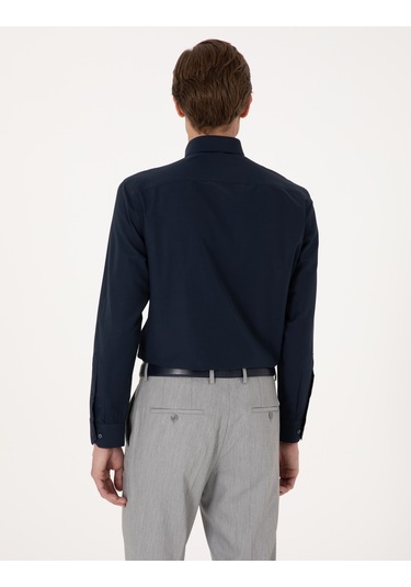 Pierre Cardin Erkek Lacivert Gömlek Basic 50316742-vr033 Lacivert