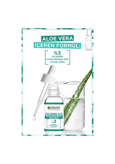 Garnier Hyaluronik Aloe Nemle Dolgunlaştıran Süper Serum 30 ML
