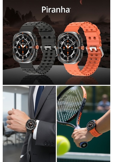 Piranha 9922 1.53" Akıllı Saat + 2 Kordon (İthalatçı Garantili)