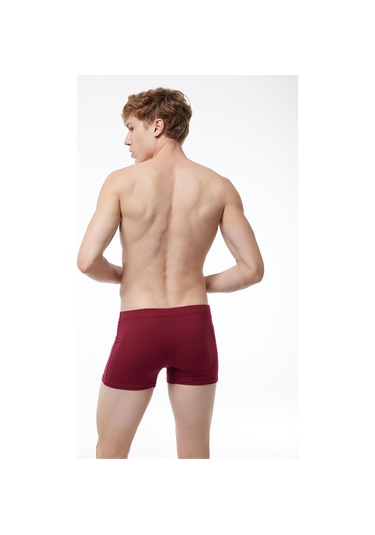 Malabadi Erkek Bordo 5 Li Pamuk Elastan Boxer 5m074 Bordo