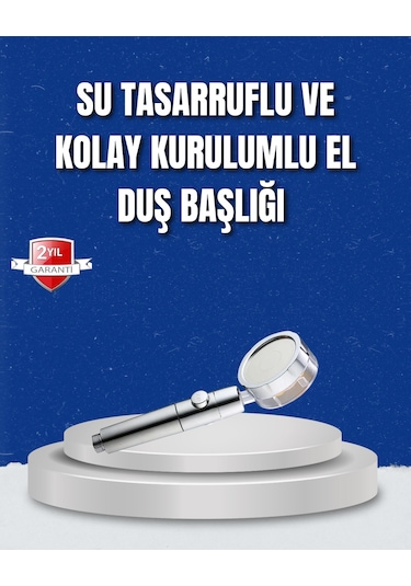 Şelale Sisi Masaj Özellikli Banyo Duş Başlığı