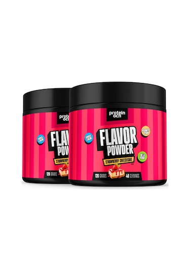 Proteinocean Flavor Powder - Strawberry Cheesecake - 120g X 2 Adet
