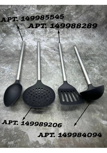 Kupart Naylon 32 Cm Mutfak Spatulası 149988289 Siyah