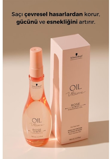 Schwarzkopf Rose Oil Saç Bakım Yağı 100 ML