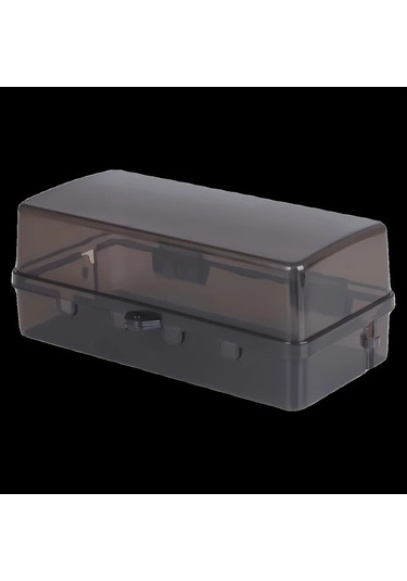 Fastbuy Dream011 Siyah Açık Su Geçirmez Güç Şeridi Kapağı - Hava Koşulları İçin Dayanıklı Şarj Cihazı Koruyucu Montaj Braket