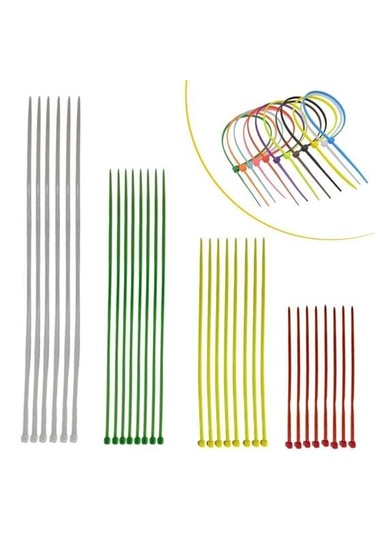 30 Parça Kablo Kelepçe Seti Kablo Düzenleyici Bağlama Bantları