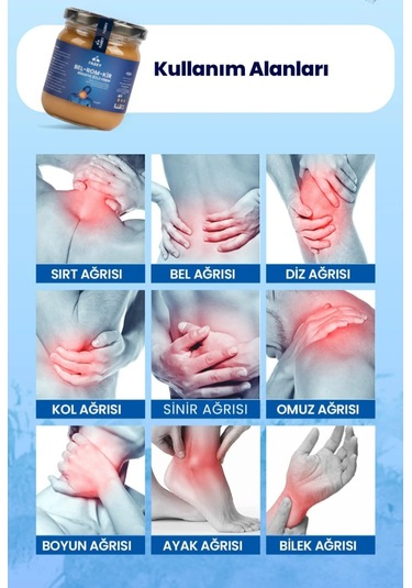 Esfabey Bel-rom-kir Biberiye Özlü Krem 150g