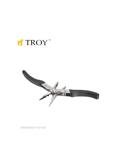 Troy 21090 Iki Ağızlı Kargaburun-Pense