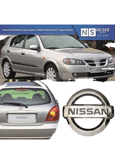 Nissan Almera Arka Amblem-Arma Logo 2002-2005 511837517