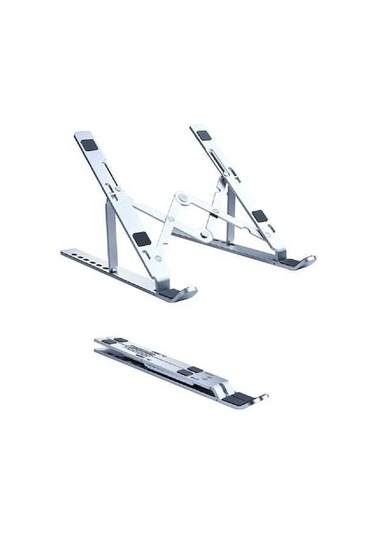Novahub 7 Seviye Ayarlanabilir Alüminyum Laptop Standı - Ergonomik, Taşınabilir, Isınma Önleyici Stand