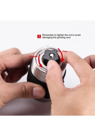 Honmex 304 Paslanmaz Çelik El İle Kahve Değiştirilebilir Taşınabilir Değirmen