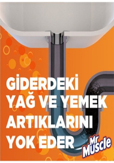 Mr. Muscle Jel Lavabo Açıcı 500 ML