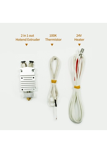 Tronxy 2 İn 1 Out Çift Renkli Hotend Ekstruder Kiti