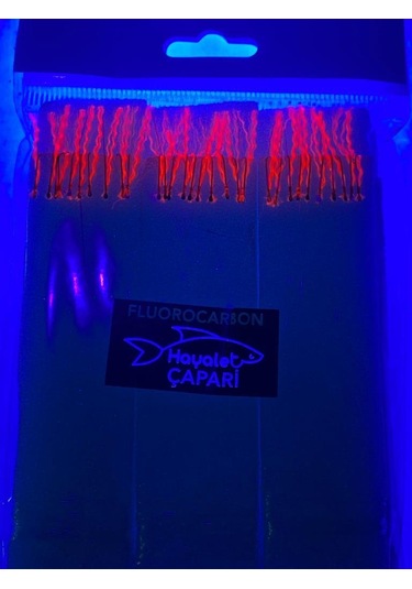 Florocarbon Arnavut Çaparisi 12 No 3lü Paket 0.12/0.24 Uv Şeker Pembe