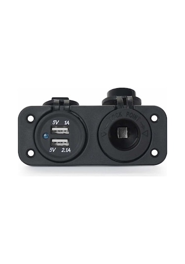 Marin Usb Ve Çakmak Soketi 12/24V