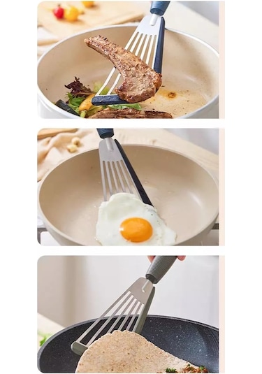 Stil'nyj İ Udobnyj Dom Mutfak Spatulası - Çizilmeye Karşı Paslanmaz Çelik Ve Silikon 175996678 Çelik