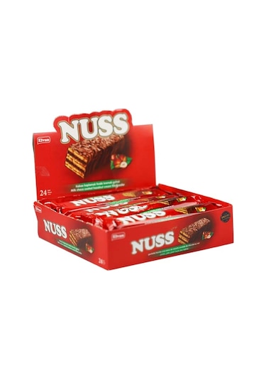 Nuss Gofret 18 Gr. 24 Adet (1 Kutu)