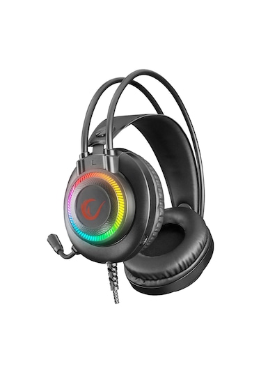 Rampage RM-K27 X-Jammer 3.5 MM 7 Renk Ledli Kablolu Kulak Üstü Oyuncu Kulaklığı