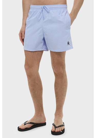 Tommy Hilfiger Erkek Mayo Short Um0um03579 C3q Açık Mavi Açık Mavi